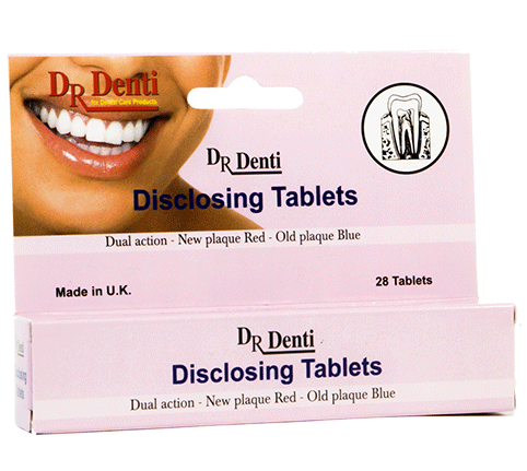 Disclosing tablets